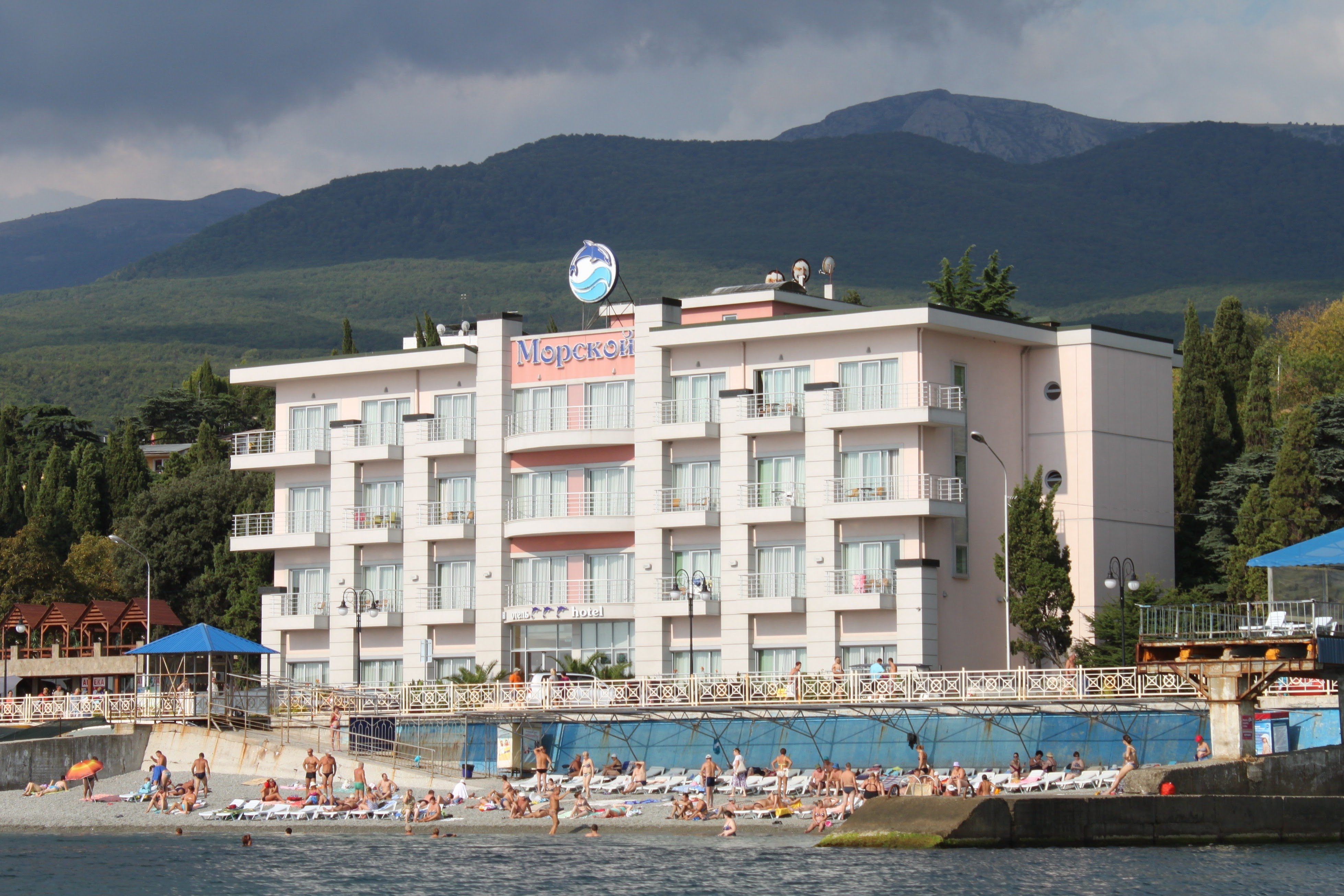 Отель морской алушта фото