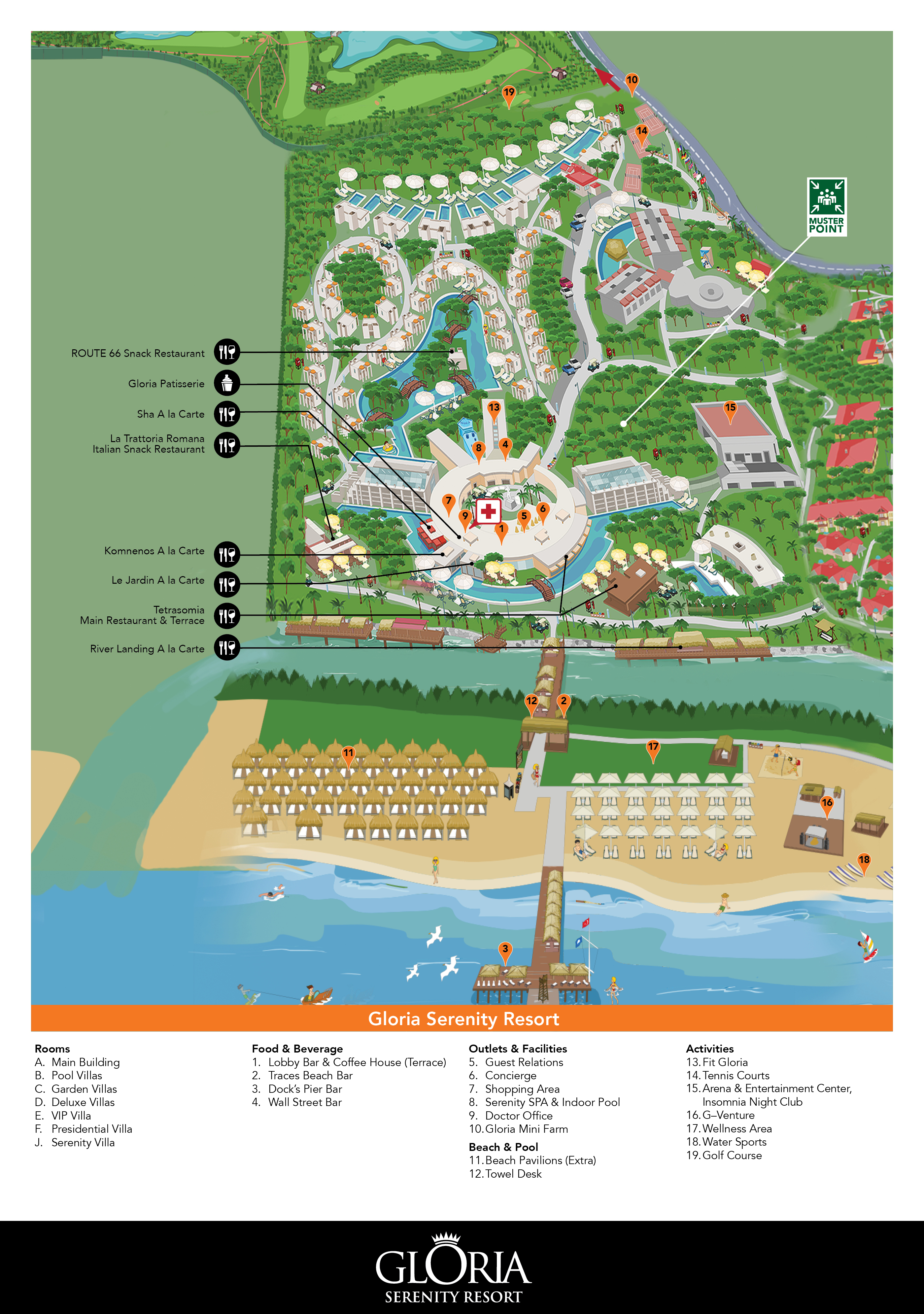 Belek beach resort 5 карта отеля