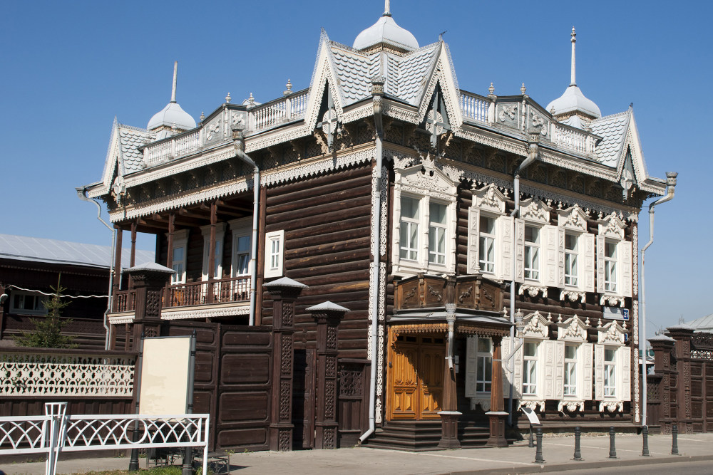 Иркутское деревянное кружево
