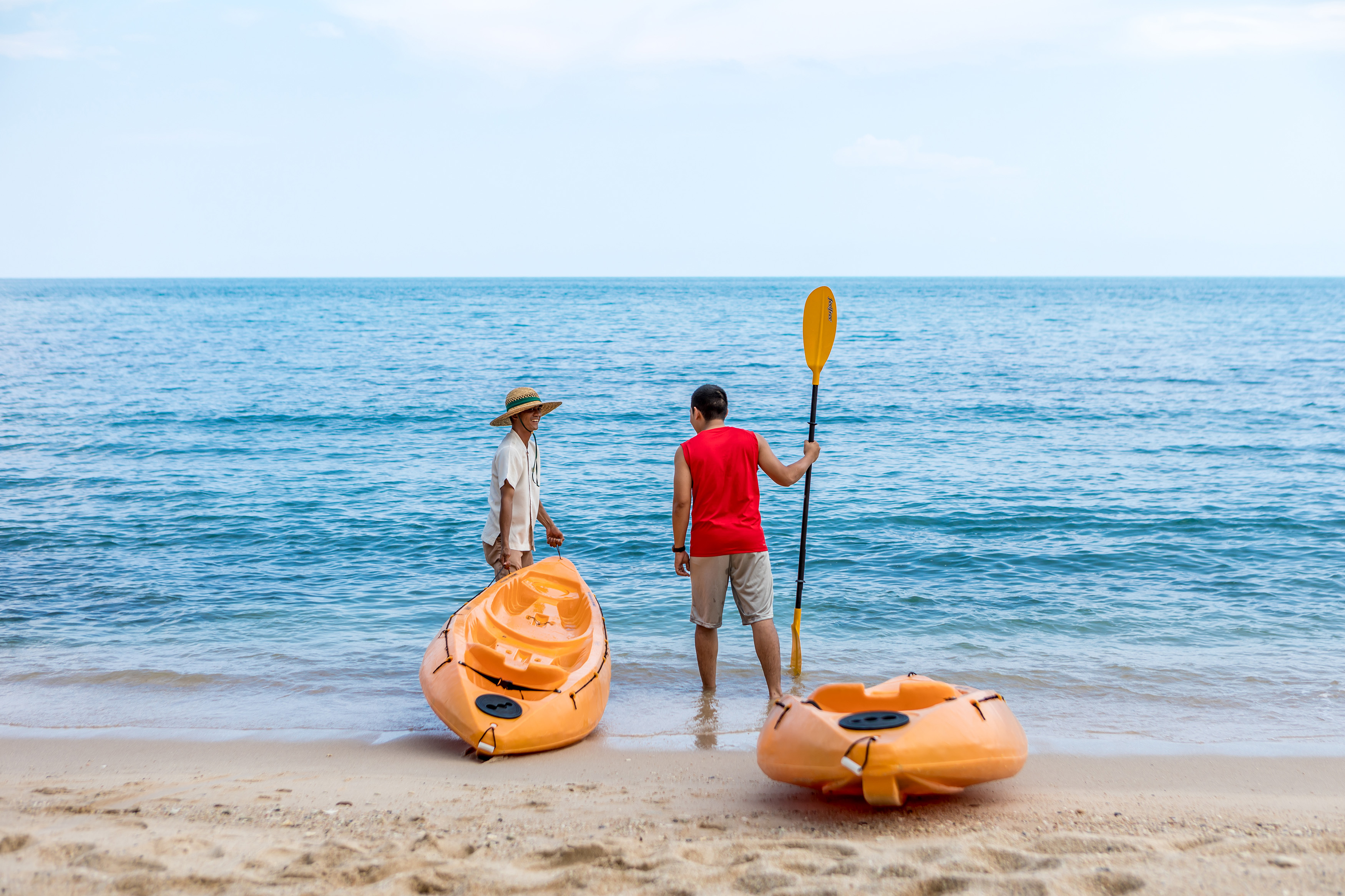 Outrigger koh samui beach