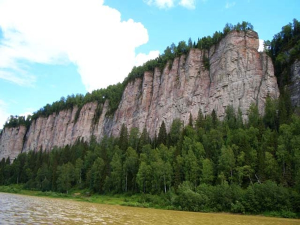 Река Вишера камень Полюд