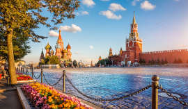 Красная площадь - Кремль и Храм Василия Блаженного