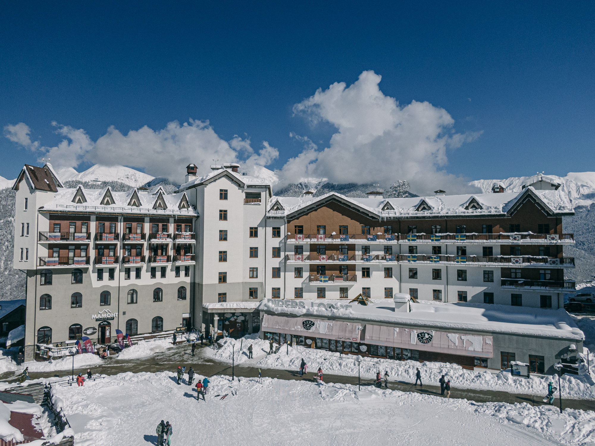 роза хутор отель riders lodge