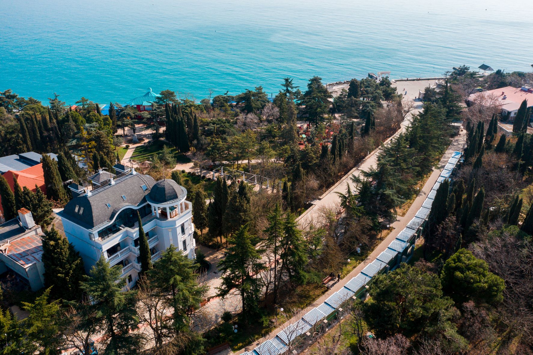 Приморский парк алушта парк фото