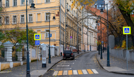 Одна из улиц в центре Москвы