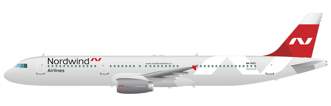 Airbus A321-200 | Официальный Сайт Авиакомпании Nordwind Airlines