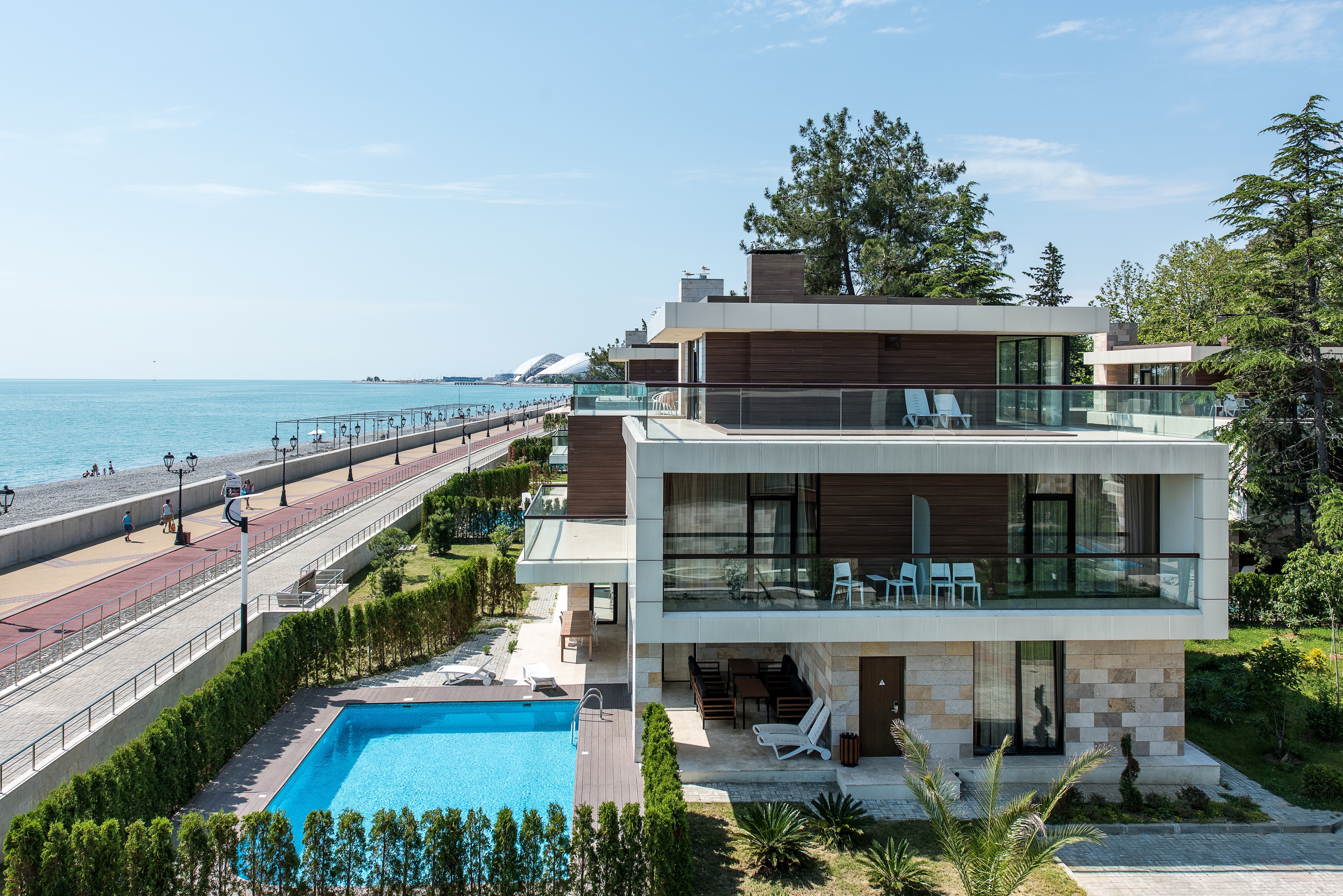 дом на побережье черного моря