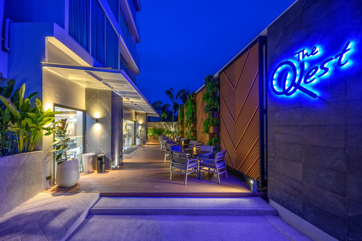 The beachfront hotel phuket