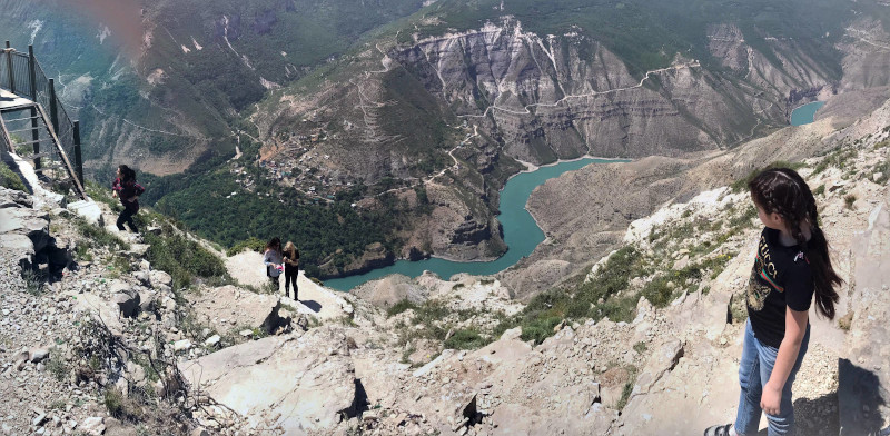 Сулакский каньон на катере фото