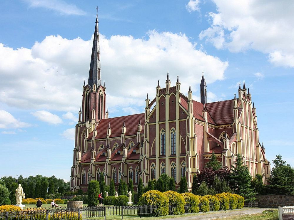 Костел в Гервятах Беларусь